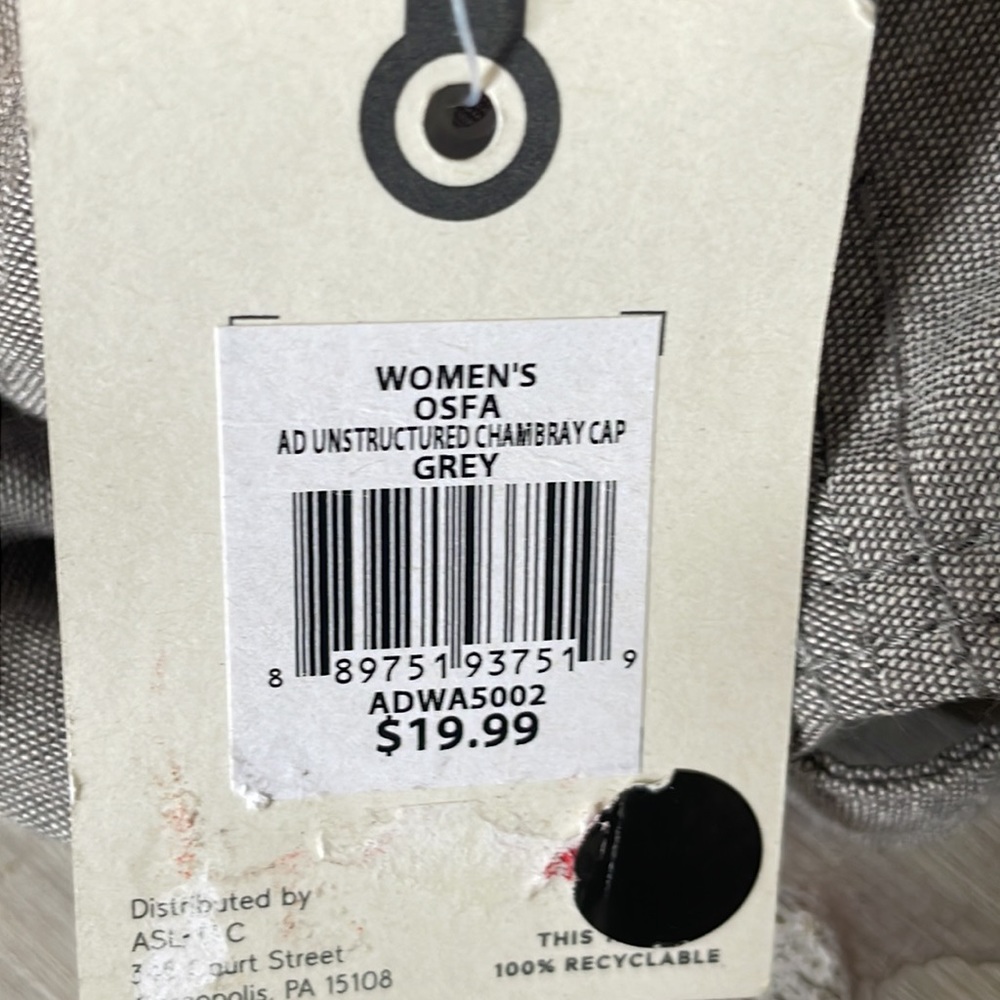 NWT Women’s Alpine Design Chambray Cap - Picture 3 of 10